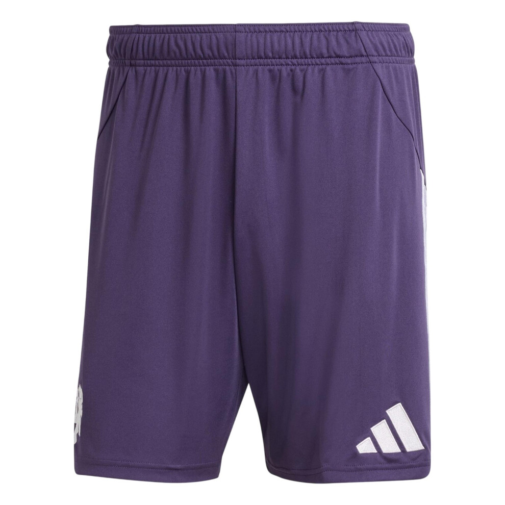 Adidas (Xxl, Purple) Mens 2025/2026 Manchester United Fc Away Shorts