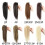 extensão de cabelo sintético curto e liso de 14 polegadas para rabo de cavalo 6
