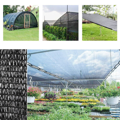 Shade Cloth Mesh Tarp UV-Resistant Breathable4x6m 1