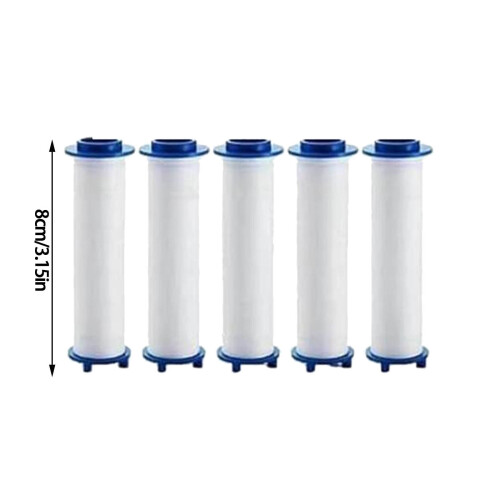Dusjhodefilter, 10-pakning, PP-bomullspatron, universal passform 2