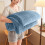 Κουβέρτα Fleece Καρό Μονόχρωμη 150cm x 100cm 2