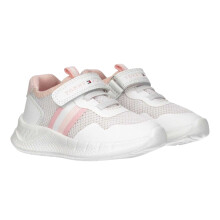Tommy Hilfiger Childrens/Kids Stripe Leather Accents Flat Trainers