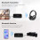 Bluetooth 5.0 sender/modtager 2-i-1 med 3,5 mm Aux 3