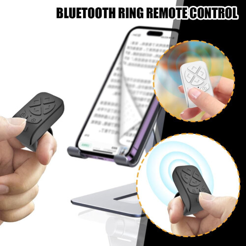 Bluetooth-vingerscroller voor telefoons, ABS-behuizing, bereik van 15 meter. 2