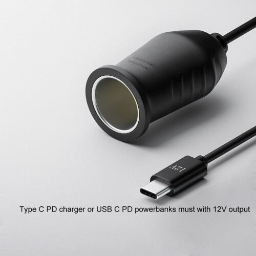 Adaptérový kabel do auta USB-C na 12V 2