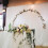 Rundt baggrundsstativ til bryllup DIY baggrund 100 cm 6