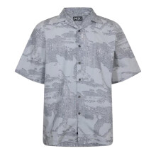 (L, Grey) Diesel Mens Frank Collared Shirt