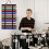 Black portable drumstick holder with felt cushion 6