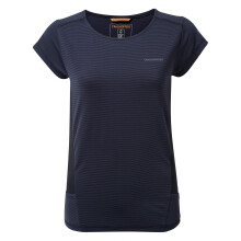 (8 UK, Blue Navy) Craghoppers Womens/Ladies Atmos Stripe T-Shirt