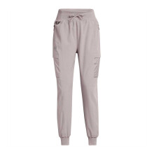 (12 UK R, Grey) Under Armour Womens/Ladies Trail Run Side Pocket Joggers