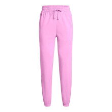 (10 UK R, Pink) Under Armour Womens/Ladies Rival Terry Joggers