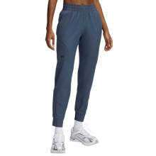(12 UK R, Grey) Under Armour Womens/Ladies Unstoppable Performance Tracksuit Bottoms