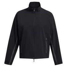 (10 UK, Black) Under Armour Womens/Ladies Unstoppable Ventilated Athletic Tracksuit Top