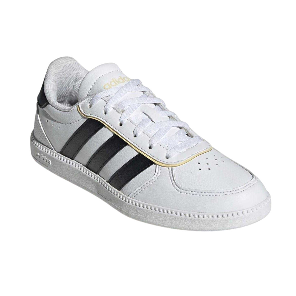 Adidas (5.5 Uk, White/Black) Mens Breaknet Sleek Trainers