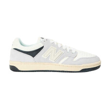 (8 UK, Grey/Sea Salt) New Balance Mens BB480IGB Leather Trainers