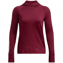 (8 UK, Red) Under Armour Womens/Ladies Hooded Regular Running Drawstring Hoodie