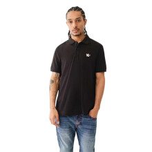 True Religion Mens Buddha Logo Polo Shirt