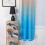 Gradient Rod Screen Curtain Panel Orange Blue 1x2 ft 7