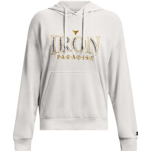 (10 UK, White) Under Armour Womens/Ladies Project Rock Hoodie