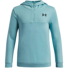 (9-10 Years, Blue/Black) Under Armour Childrens/Kids Rival Fleece Quarter Zip Hoodie
