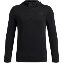 (11-12 Years, Black) Under Armour Childrens/Kids Rival Fleece Quarter Zip Hoodie