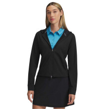 (10 UK, Black) Under Armour Womens/Ladies Tailored Golf Full Zip Hoodie