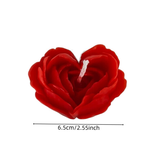 Duftende sojavokslys til Valentinsdag til afslapning derhjemme, 2