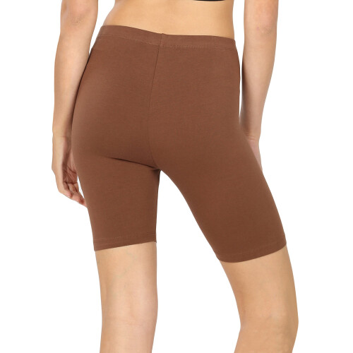 Plus Size Pamut Rugalmas Térdig Érő Leggings 2
