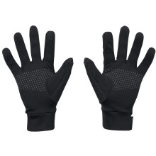 (S, Black) Under Armour Unisex Adult Storm Fleece Lined Gloves