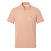 (S, Orange) Lacoste Mens L.12.12 Pique Slim Polo Shirt