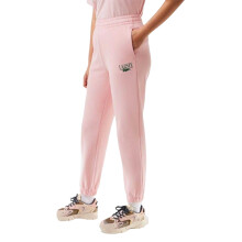 (6 UK R, Pink) Lacoste Womens/Ladies Loungewear Fleece Relaxed Fit Joggers