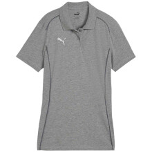 (M, Grey) Puma Womens/Ladies TeamFINAL Casuals Logo Polo Shirt