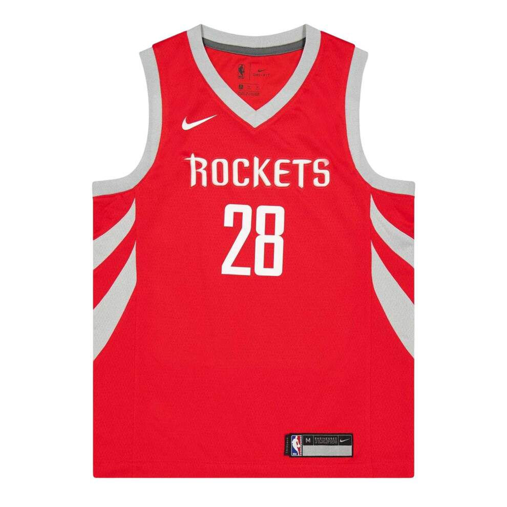 Nike (9-10 Years, University Red) Childrens/Kids Harden Houston Rockets Basketball Jersey