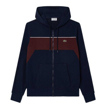 Lacoste Mens Colour Block Full Zip Hoodie