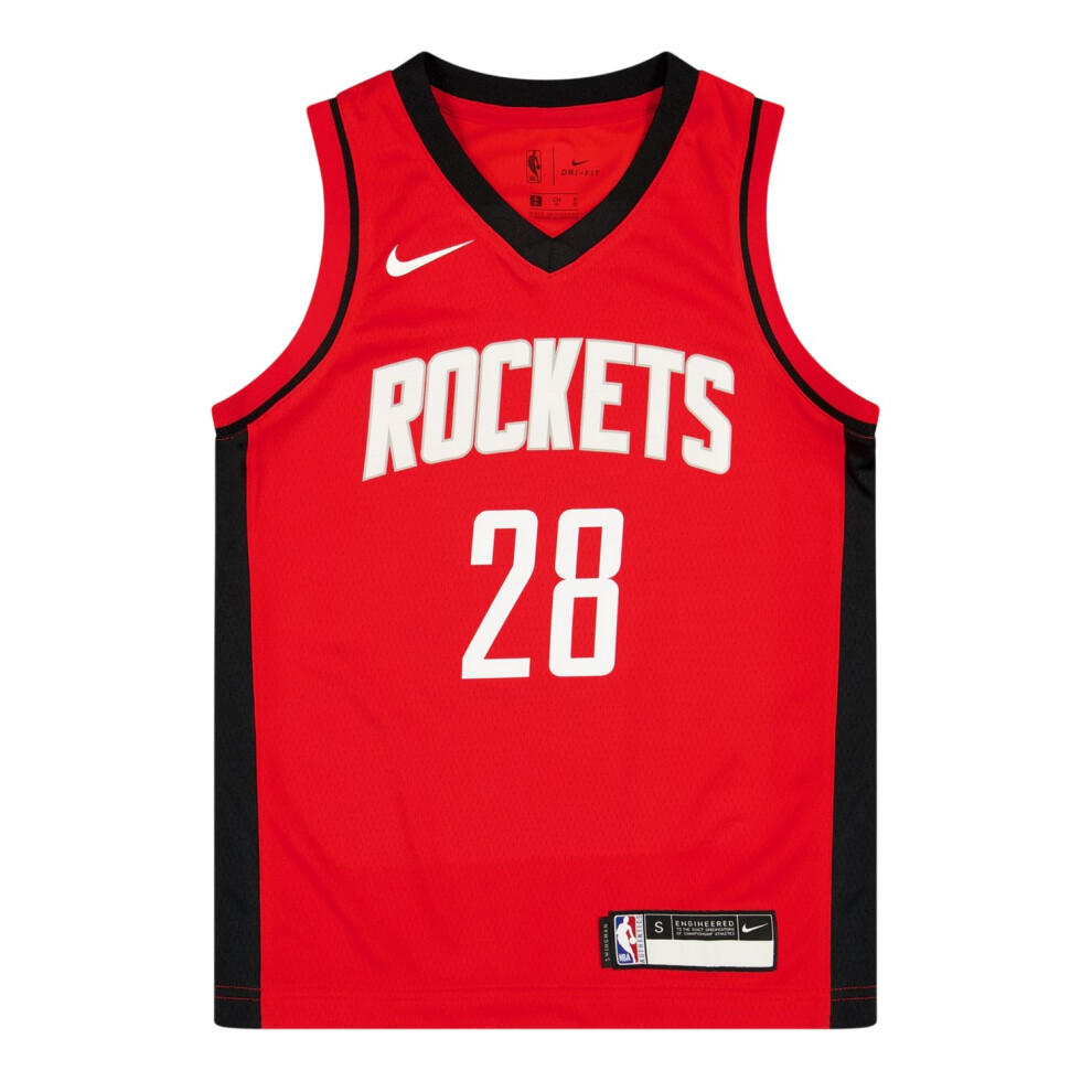 Nike (7-8 Years, University Red) Childrens/Kids Sengun Houston Rockets Basketball Jersey