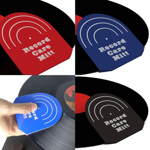 Antistatiske platehansker for vinylhåndtering 2 stk. 1