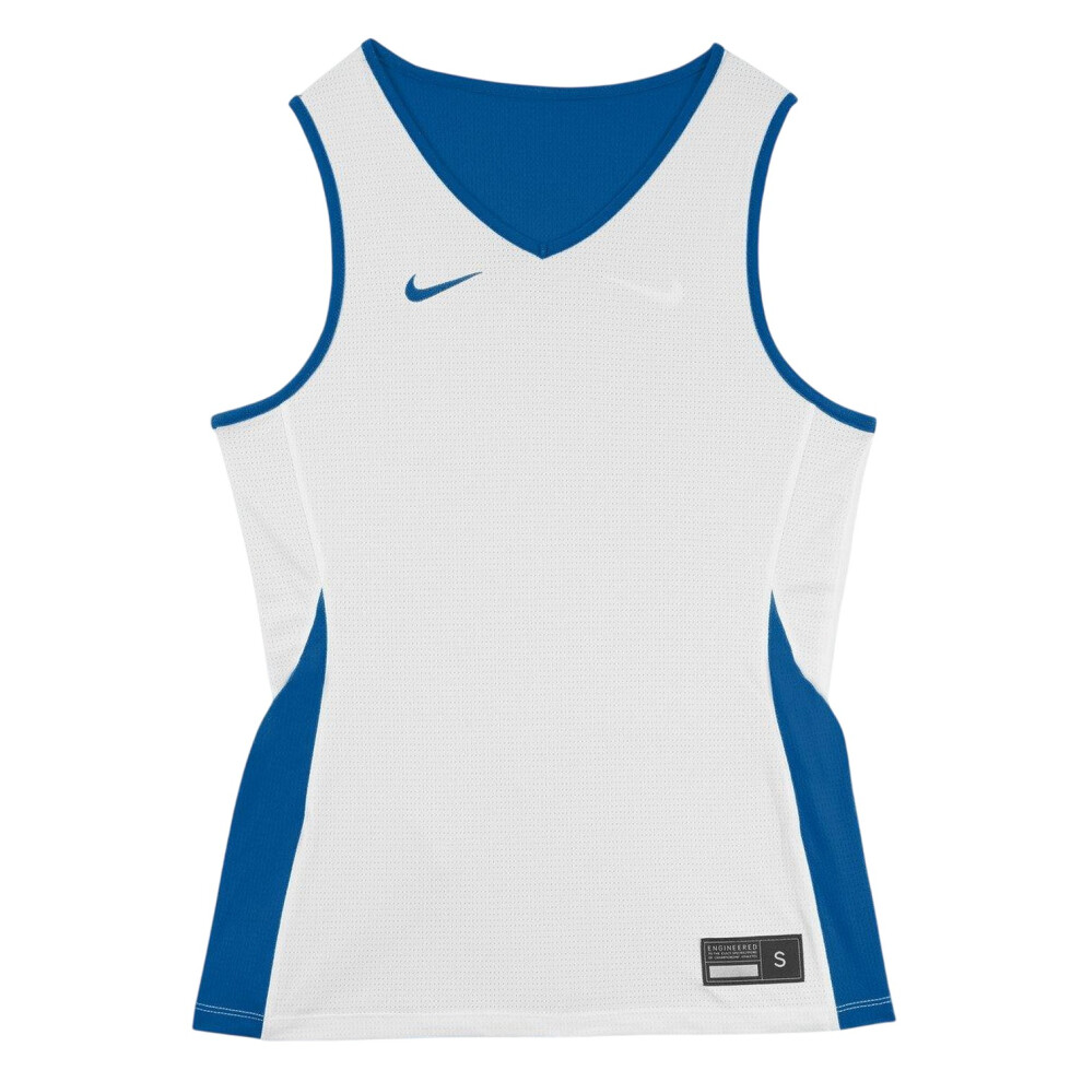 Nike (Xs, Obsidian Blue/White) Womens/Ladies Reversible Sleeveless Basketball Jersey