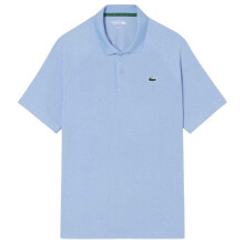 (L, Blue) Lacoste Mens Ultra Dry Regular Tennis Polo Shirt