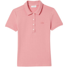 (8 UK, Pink) Lacoste Womens/Ladies Pique Stretch Polo Shirt