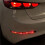 Rear Bumper Reflector Light for   2016-2018 Tail Light Brake Light Turn Signal Light, 3 Functions 7