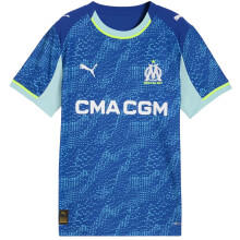 (7-8 Years, Blue) Puma Childrens/Kids 2025/2026 Olympique De Marseille FC Third Jersey