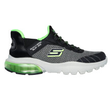 (3 UK, Charcoal/Black) Skechers Childrens/Kids Razor Air - Hyper-Brisk Slip-In Trainers