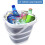 Collapsible Bucket 10L Square Foldable Cleaning Bucket 6