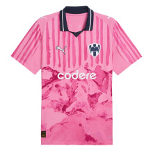 (L, Pink) Puma Mens KidsSuper 25/26 CF Monterrey Goalkeeper Jersey