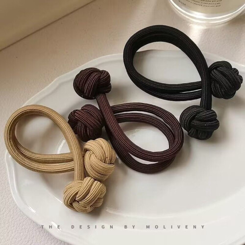 Elastische Haargummis für Damen, 12er-Pack 2