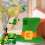 St. Patrick's Day-kudde hattformad kudde 41x33 cm 5