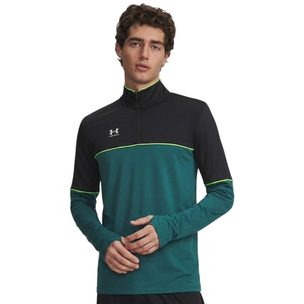 Under Armour (Xxl, Green/Black) Mens Challenger Tracksuit Top