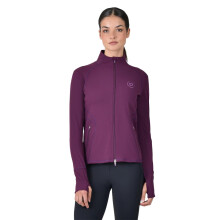 (10 UK, Purple Violet) Dublin Womens/Ladies Logo Full Zip Jacket