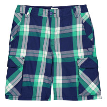 (7-8 Years, Green) Puma Childrens/Kids Beach Checked Cargo Shorts