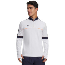 (M, White/Navy) Under Armour Mens Challenger Tracksuit Top